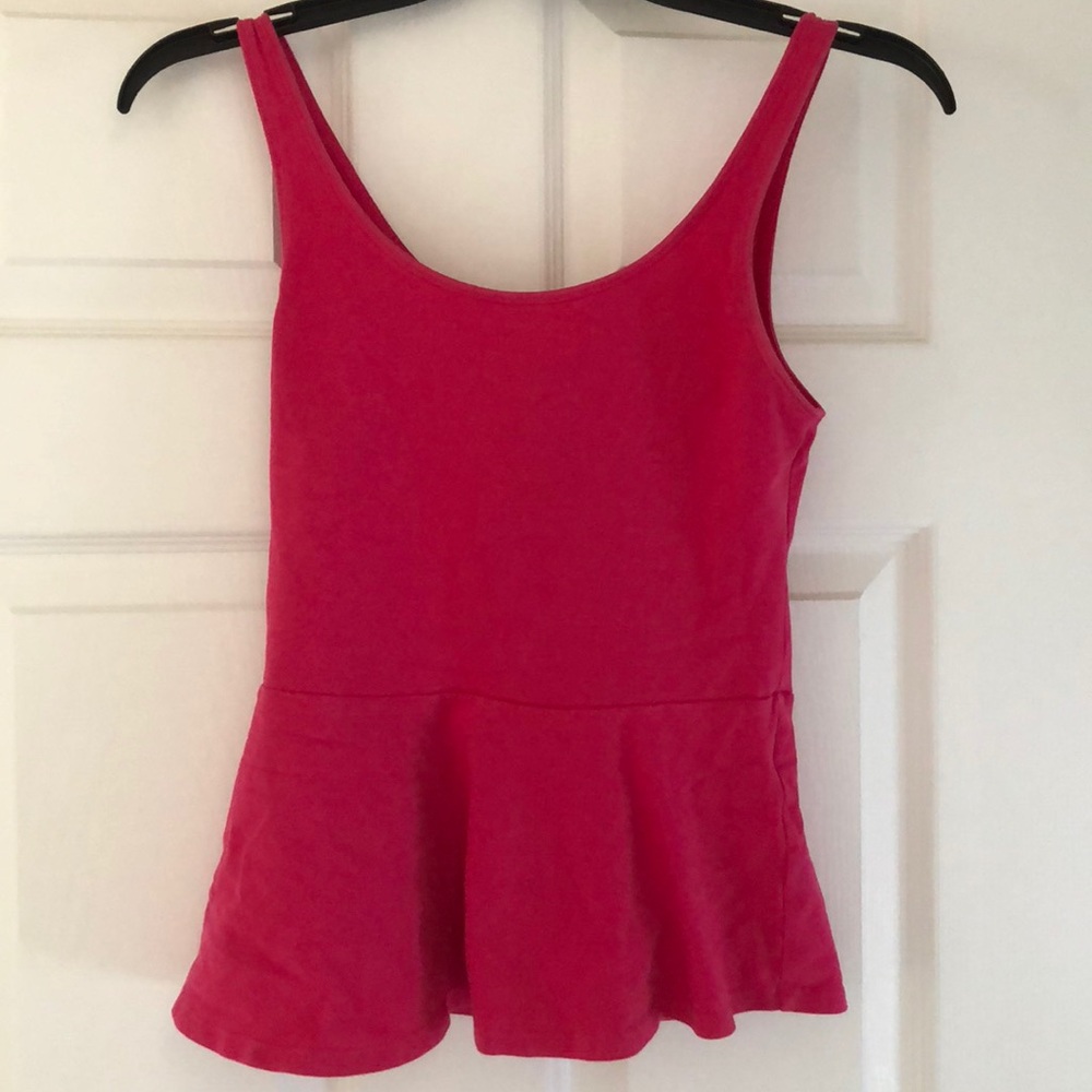 Pink Express babydoll tank